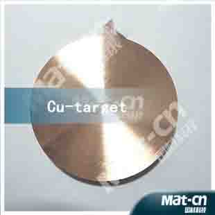 Cu-target copper target
